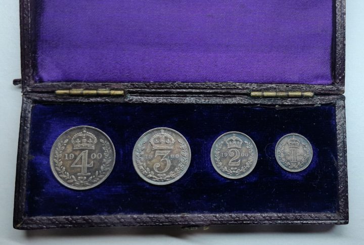 1900 Maundy Set, reverse